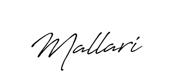 Use a signature maker to create a handwritten signature online. With this signature software, you can design (Antro_Vectra_Bolder) your own signature for name Mallari. Mallari signature style 7 images and pictures png