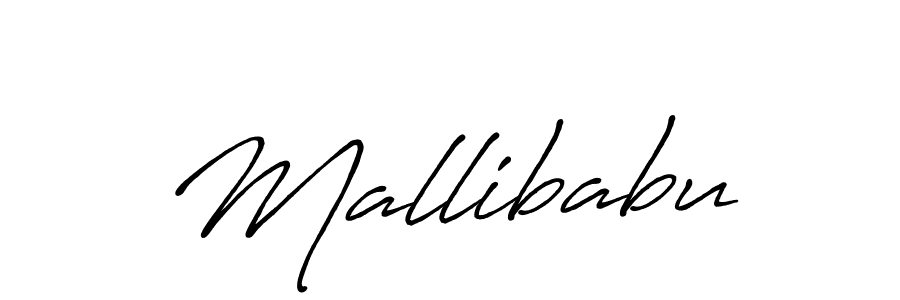 if you are searching for the best signature style for your name Mallibabu. so please give up your signature search. here we have designed multiple signature styles  using Antro_Vectra_Bolder. Mallibabu signature style 7 images and pictures png