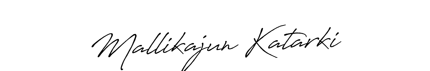 The best way (Antro_Vectra_Bolder) to make a short signature is to pick only two or three words in your name. The name Mallikajun Katarki include a total of six letters. For converting this name. Mallikajun Katarki signature style 7 images and pictures png