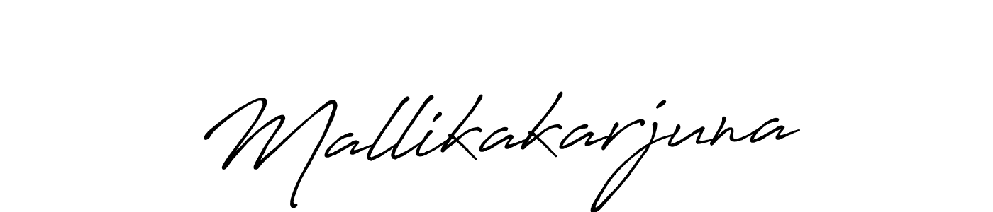 How to make Mallikakarjuna signature? Antro_Vectra_Bolder is a professional autograph style. Create handwritten signature for Mallikakarjuna name. Mallikakarjuna signature style 7 images and pictures png