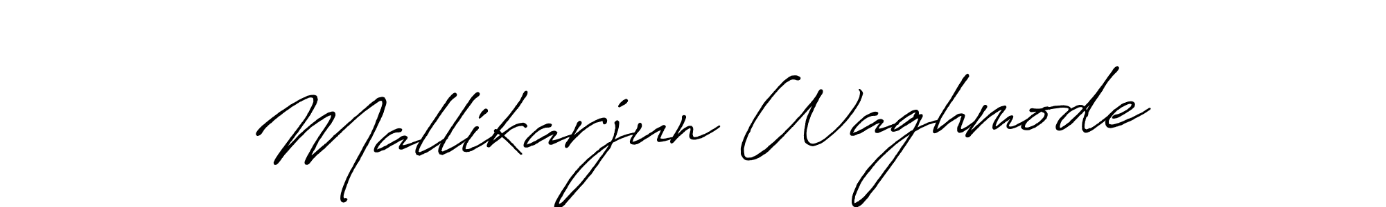 Make a beautiful signature design for name Mallikarjun Waghmode. With this signature (Antro_Vectra_Bolder) style, you can create a handwritten signature for free. Mallikarjun Waghmode signature style 7 images and pictures png
