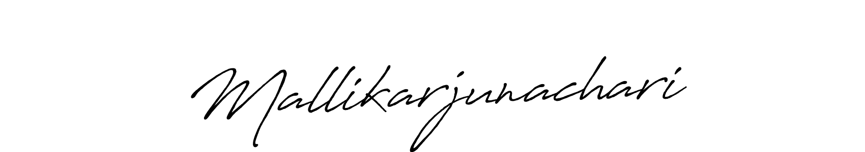 Design your own signature with our free online signature maker. With this signature software, you can create a handwritten (Antro_Vectra_Bolder) signature for name Mallikarjunachari. Mallikarjunachari signature style 7 images and pictures png