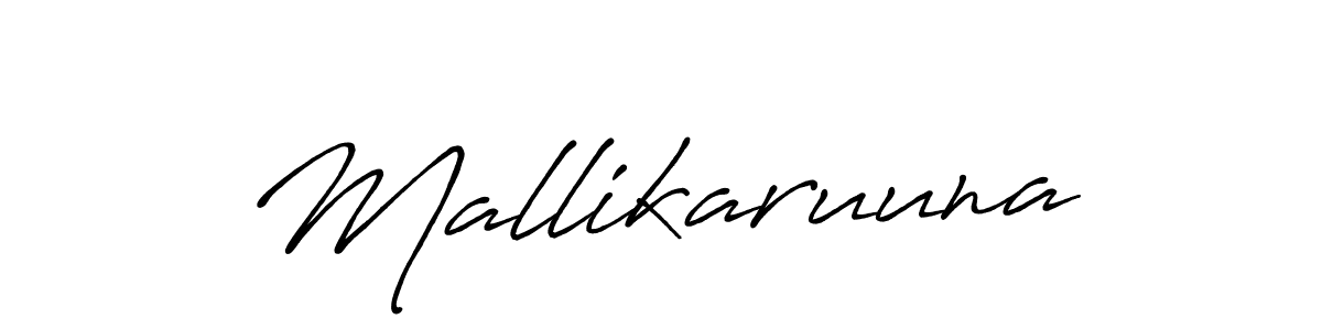 Here are the top 10 professional signature styles for the name Mallikaruuna. These are the best autograph styles you can use for your name. Mallikaruuna signature style 7 images and pictures png