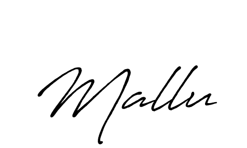 You should practise on your own different ways (Antro_Vectra_Bolder) to write your name (Mallu) in signature. don't let someone else do it for you. Mallu signature style 7 images and pictures png