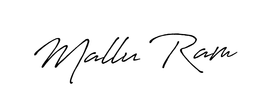 The best way (Antro_Vectra_Bolder) to make a short signature is to pick only two or three words in your name. The name Mallu Ram include a total of six letters. For converting this name. Mallu Ram signature style 7 images and pictures png