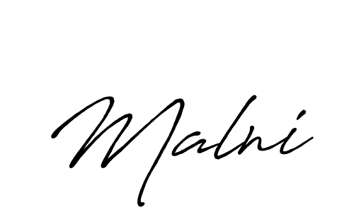 if you are searching for the best signature style for your name Malni. so please give up your signature search. here we have designed multiple signature styles  using Antro_Vectra_Bolder. Malni signature style 7 images and pictures png