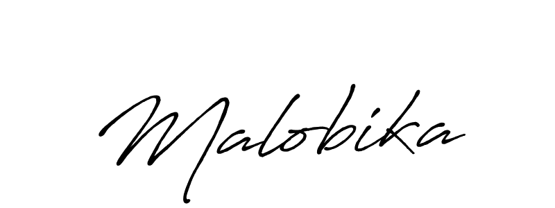 Make a beautiful signature design for name Malobika. Use this online signature maker to create a handwritten signature for free. Malobika signature style 7 images and pictures png