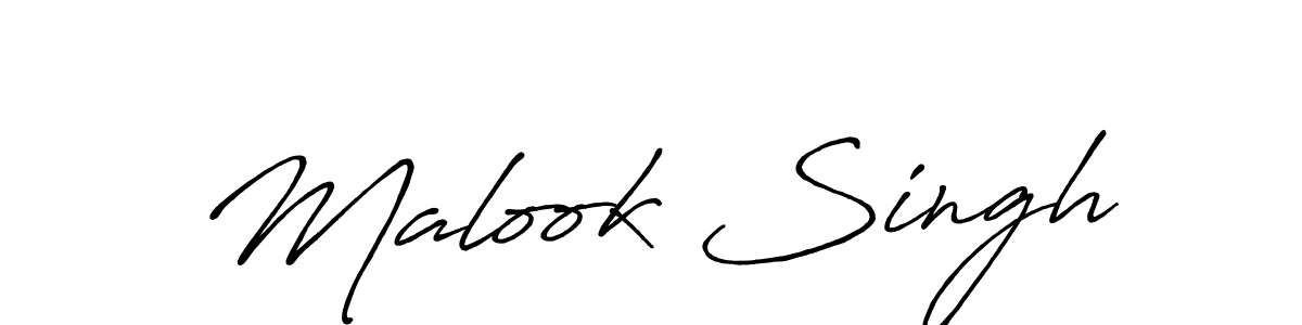 How to Draw Malook Singh signature style? Antro_Vectra_Bolder is a latest design signature styles for name Malook Singh. Malook Singh signature style 7 images and pictures png