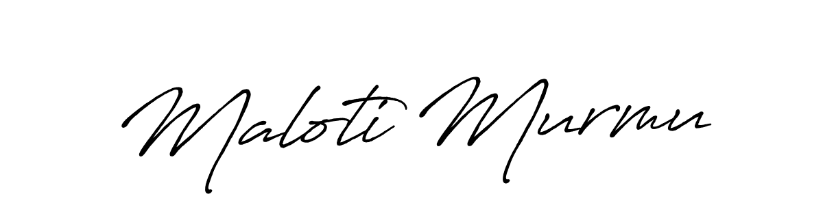 Once you've used our free online signature maker to create your best signature Antro_Vectra_Bolder style, it's time to enjoy all of the benefits that Maloti Murmu name signing documents. Maloti Murmu signature style 7 images and pictures png