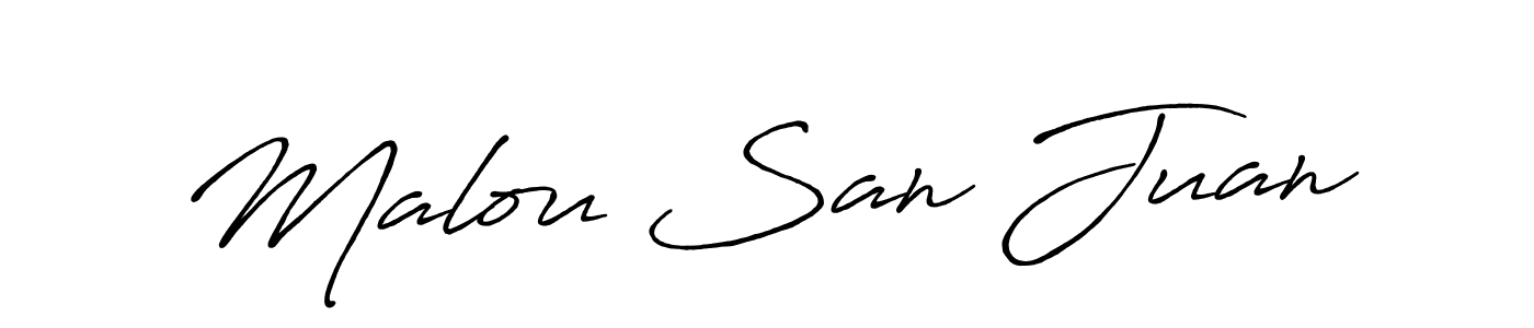 How to Draw Malou San Juan signature style? Antro_Vectra_Bolder is a latest design signature styles for name Malou San Juan. Malou San Juan signature style 7 images and pictures png