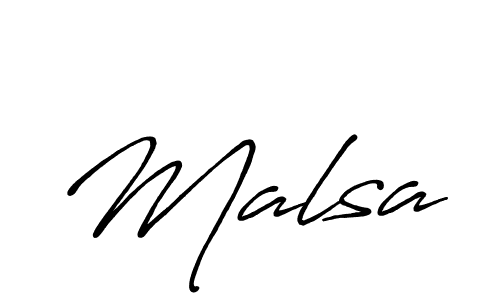 You should practise on your own different ways (Antro_Vectra_Bolder) to write your name (Malsa) in signature. don't let someone else do it for you. Malsa signature style 7 images and pictures png