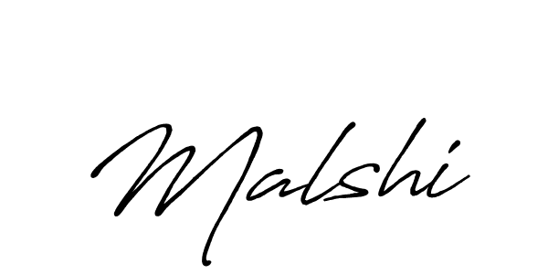 Once you've used our free online signature maker to create your best signature Antro_Vectra_Bolder style, it's time to enjoy all of the benefits that Malshi name signing documents. Malshi signature style 7 images and pictures png