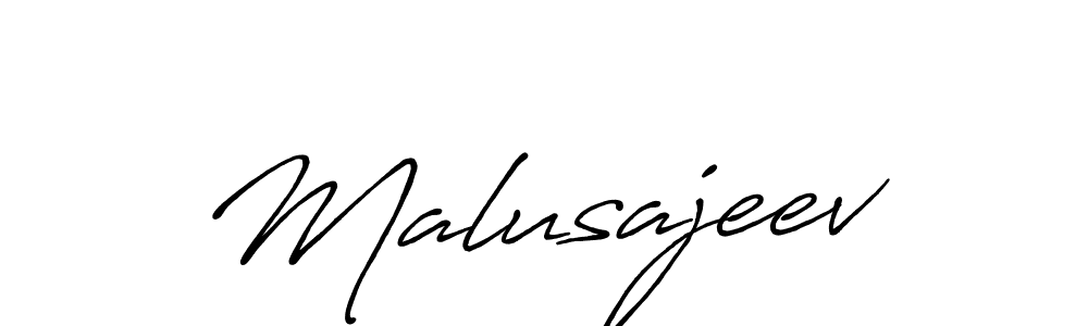 How to make Malusajeev name signature. Use Antro_Vectra_Bolder style for creating short signs online. This is the latest handwritten sign. Malusajeev signature style 7 images and pictures png