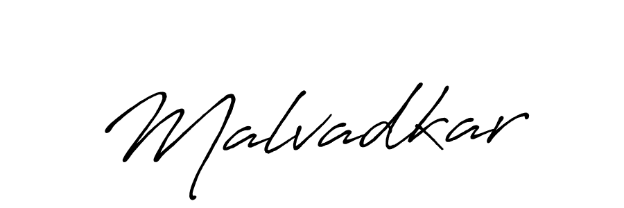 How to make Malvadkar signature? Antro_Vectra_Bolder is a professional autograph style. Create handwritten signature for Malvadkar name. Malvadkar signature style 7 images and pictures png