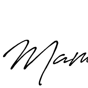 It looks lik you need a new signature style for name Mam. Design unique handwritten (Antro_Vectra_Bolder) signature with our free signature maker in just a few clicks. Mam signature style 7 images and pictures png