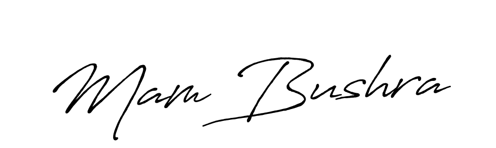 Here are the top 10 professional signature styles for the name Mam Bushra. These are the best autograph styles you can use for your name. Mam Bushra signature style 7 images and pictures png