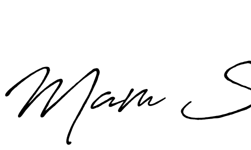 Once you've used our free online signature maker to create your best signature Antro_Vectra_Bolder style, it's time to enjoy all of the benefits that Mam S name signing documents. Mam S signature style 7 images and pictures png