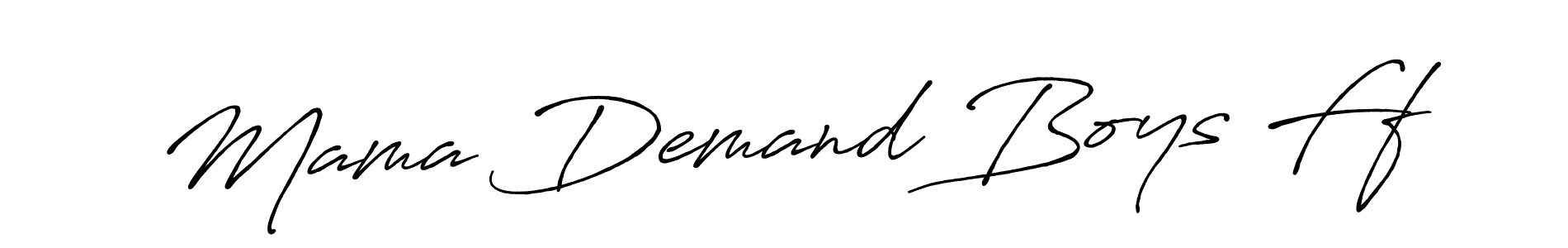 This is the best signature style for the Mama Demand Boys Ff name. Also you like these signature font (Antro_Vectra_Bolder). Mix name signature. Mama Demand Boys Ff signature style 7 images and pictures png
