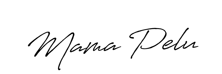 It looks lik you need a new signature style for name Mama Pelu. Design unique handwritten (Antro_Vectra_Bolder) signature with our free signature maker in just a few clicks. Mama Pelu signature style 7 images and pictures png