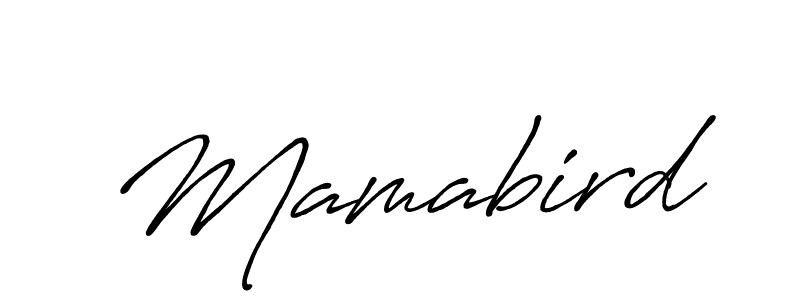 Once you've used our free online signature maker to create your best signature Antro_Vectra_Bolder style, it's time to enjoy all of the benefits that Mamabird name signing documents. Mamabird signature style 7 images and pictures png