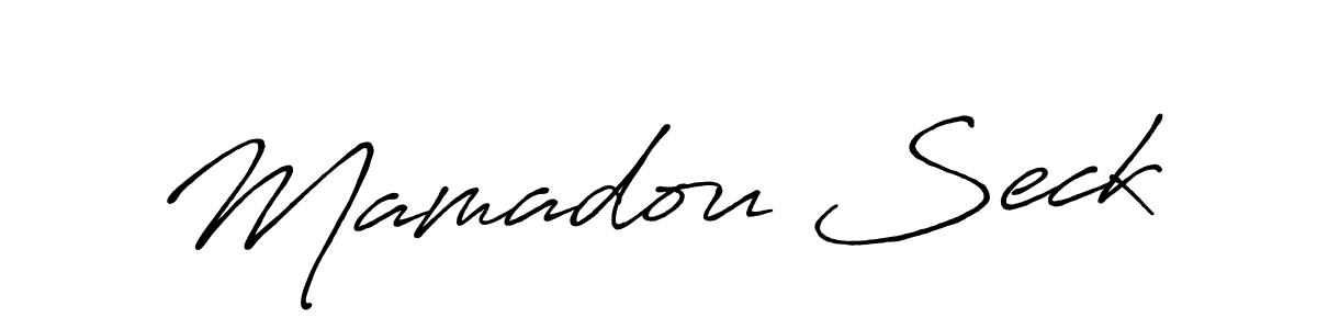 How to Draw Mamadou Seck signature style? Antro_Vectra_Bolder is a latest design signature styles for name Mamadou Seck. Mamadou Seck signature style 7 images and pictures png