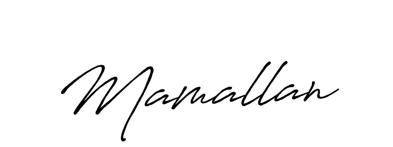 Also we have Mamallan name is the best signature style. Create professional handwritten signature collection using Antro_Vectra_Bolder autograph style. Mamallan signature style 7 images and pictures png