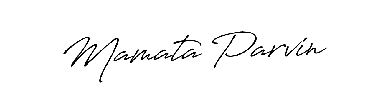 Make a short Mamata Parvin signature style. Manage your documents anywhere anytime using Antro_Vectra_Bolder. Create and add eSignatures, submit forms, share and send files easily. Mamata Parvin signature style 7 images and pictures png