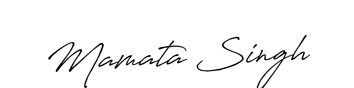 Also we have Mamata Singh name is the best signature style. Create professional handwritten signature collection using Antro_Vectra_Bolder autograph style. Mamata Singh signature style 7 images and pictures png