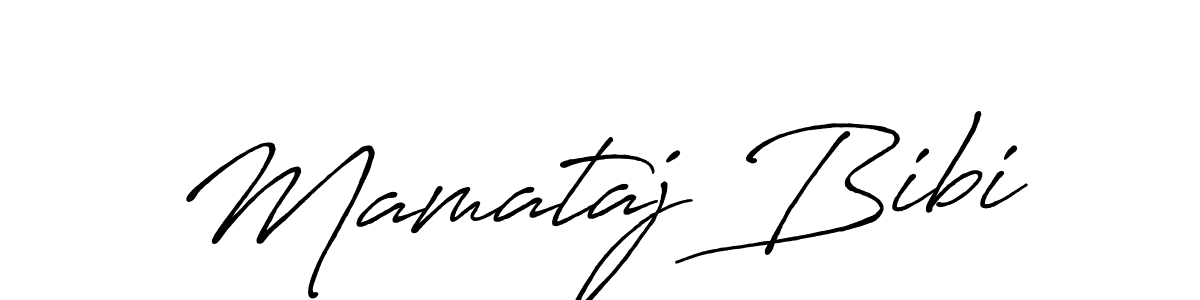 How to Draw Mamataj Bibi signature style? Antro_Vectra_Bolder is a latest design signature styles for name Mamataj Bibi. Mamataj Bibi signature style 7 images and pictures png