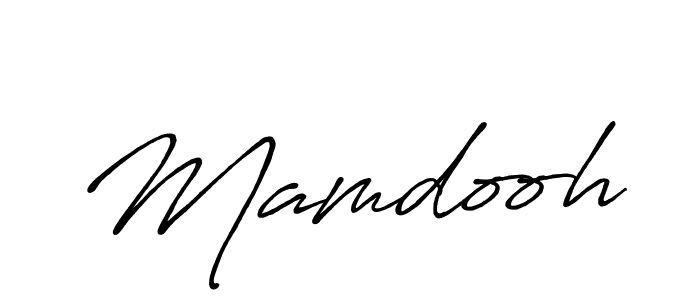 Also we have Mamdooh name is the best signature style. Create professional handwritten signature collection using Antro_Vectra_Bolder autograph style. Mamdooh signature style 7 images and pictures png