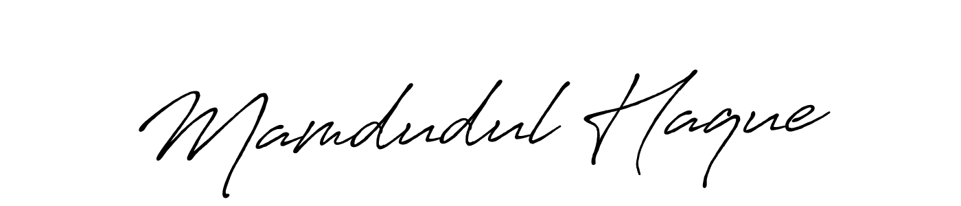 Make a beautiful signature design for name Mamdudul Haque. Use this online signature maker to create a handwritten signature for free. Mamdudul Haque signature style 7 images and pictures png