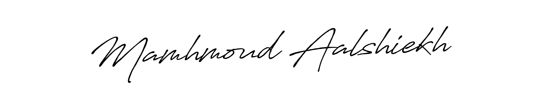 Design your own signature with our free online signature maker. With this signature software, you can create a handwritten (Antro_Vectra_Bolder) signature for name Mamhmoud Aalshiekh. Mamhmoud Aalshiekh signature style 7 images and pictures png