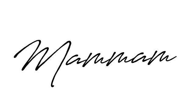 if you are searching for the best signature style for your name Mammam. so please give up your signature search. here we have designed multiple signature styles  using Antro_Vectra_Bolder. Mammam signature style 7 images and pictures png