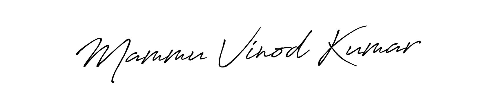 if you are searching for the best signature style for your name Mammu Vinod Kumar. so please give up your signature search. here we have designed multiple signature styles  using Antro_Vectra_Bolder. Mammu Vinod Kumar signature style 7 images and pictures png