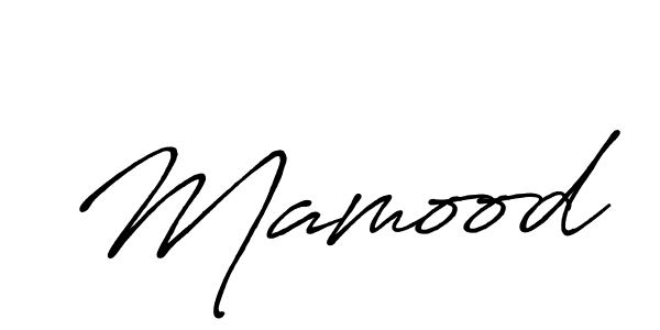 Mamood stylish signature style. Best Handwritten Sign (Antro_Vectra_Bolder) for my name. Handwritten Signature Collection Ideas for my name Mamood. Mamood signature style 7 images and pictures png