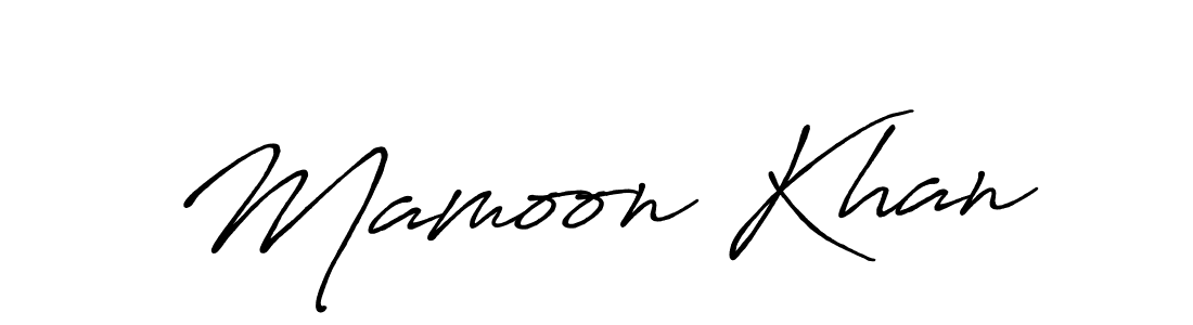 Here are the top 10 professional signature styles for the name Mamoon Khan. These are the best autograph styles you can use for your name. Mamoon Khan signature style 7 images and pictures png