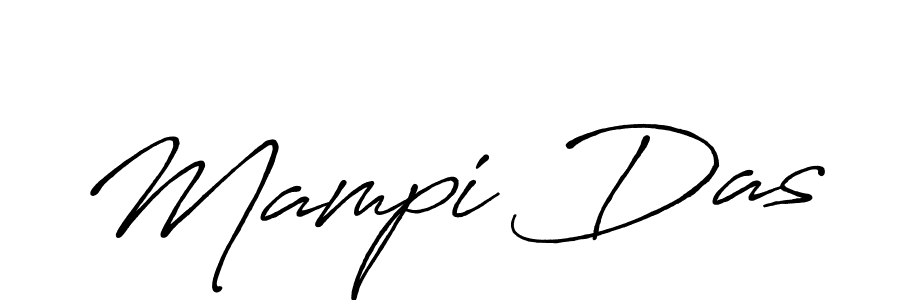 You should practise on your own different ways (Antro_Vectra_Bolder) to write your name (Mampi Das) in signature. don't let someone else do it for you. Mampi Das signature style 7 images and pictures png