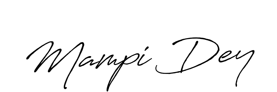 Also we have Mampi Dey name is the best signature style. Create professional handwritten signature collection using Antro_Vectra_Bolder autograph style. Mampi Dey signature style 7 images and pictures png
