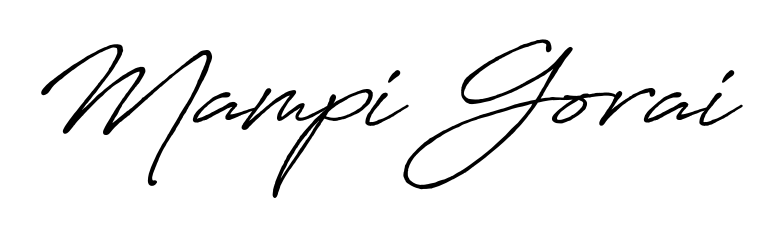 Once you've used our free online signature maker to create your best signature Antro_Vectra_Bolder style, it's time to enjoy signing your documents with Mampi Gorai name. Mampi Gorai signature style 7 images and pictures png