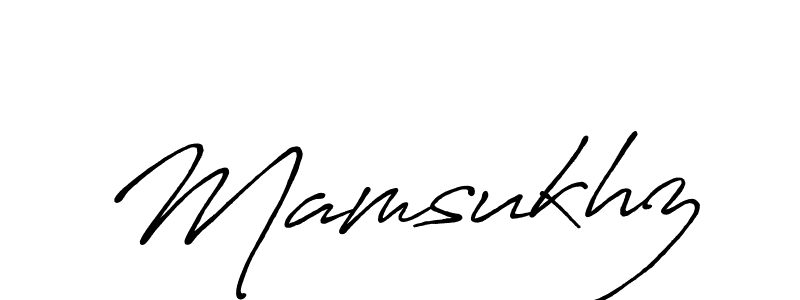 Also we have Mamsukhz name is the best signature style. Create professional handwritten signature collection using Antro_Vectra_Bolder autograph style. Mamsukhz signature style 7 images and pictures png