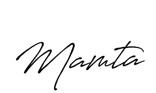 Use a signature maker to create a handwritten signature online. With this signature software, you can design (Antro_Vectra_Bolder) your own signature for name Mamta. Mamta signature style 7 images and pictures png