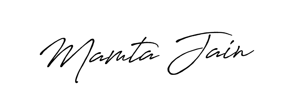Similarly Antro_Vectra_Bolder is the best handwritten signature design. Signature creator online .You can use it as an online autograph creator for name Mamta Jain. Mamta Jain signature style 7 images and pictures png
