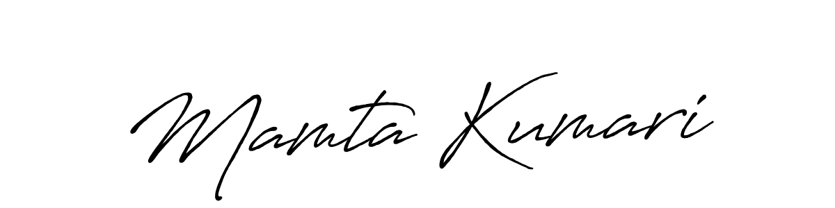 Also we have Mamta Kumari name is the best signature style. Create professional handwritten signature collection using Antro_Vectra_Bolder autograph style. Mamta Kumari signature style 7 images and pictures png