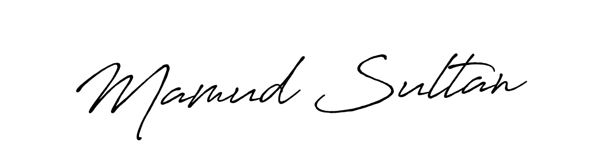 You should practise on your own different ways (Antro_Vectra_Bolder) to write your name (Mamud Sultan) in signature. don't let someone else do it for you. Mamud Sultan signature style 7 images and pictures png