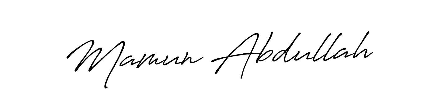 Once you've used our free online signature maker to create your best signature Antro_Vectra_Bolder style, it's time to enjoy all of the benefits that Mamun Abdullah name signing documents. Mamun Abdullah signature style 7 images and pictures png