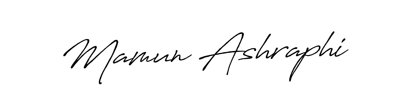 This is the best signature style for the Mamun Ashraphi name. Also you like these signature font (Antro_Vectra_Bolder). Mix name signature. Mamun Ashraphi signature style 7 images and pictures png