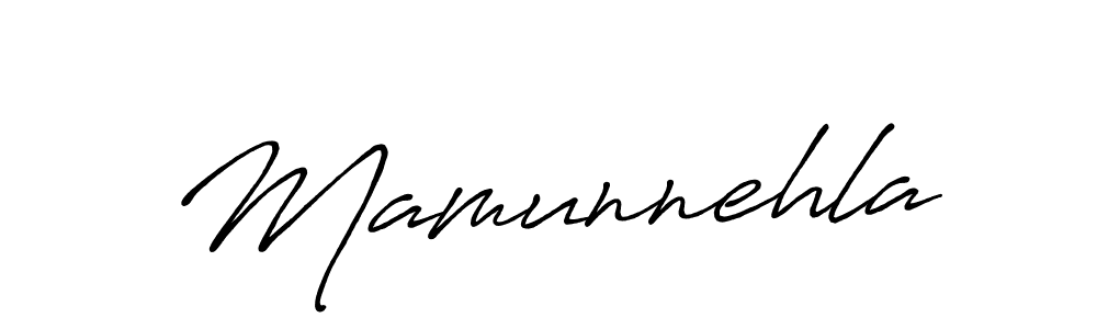 Mamunnehla stylish signature style. Best Handwritten Sign (Antro_Vectra_Bolder) for my name. Handwritten Signature Collection Ideas for my name Mamunnehla. Mamunnehla signature style 7 images and pictures png