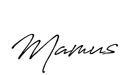 It looks lik you need a new signature style for name Mamus. Design unique handwritten (Antro_Vectra_Bolder) signature with our free signature maker in just a few clicks. Mamus signature style 7 images and pictures png