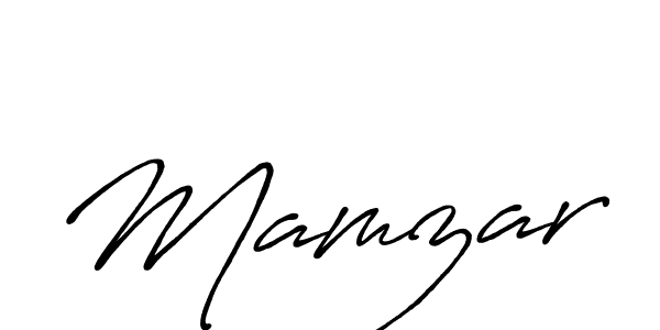 Also You can easily find your signature by using the search form. We will create Mamzar name handwritten signature images for you free of cost using Antro_Vectra_Bolder sign style. Mamzar signature style 7 images and pictures png