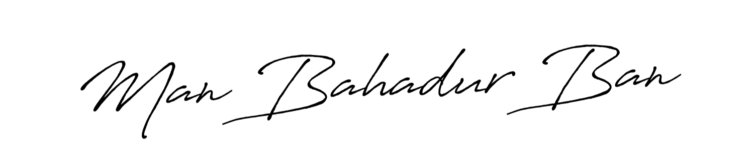 Similarly Antro_Vectra_Bolder is the best handwritten signature design. Signature creator online .You can use it as an online autograph creator for name Man Bahadur Ban. Man Bahadur Ban signature style 7 images and pictures png